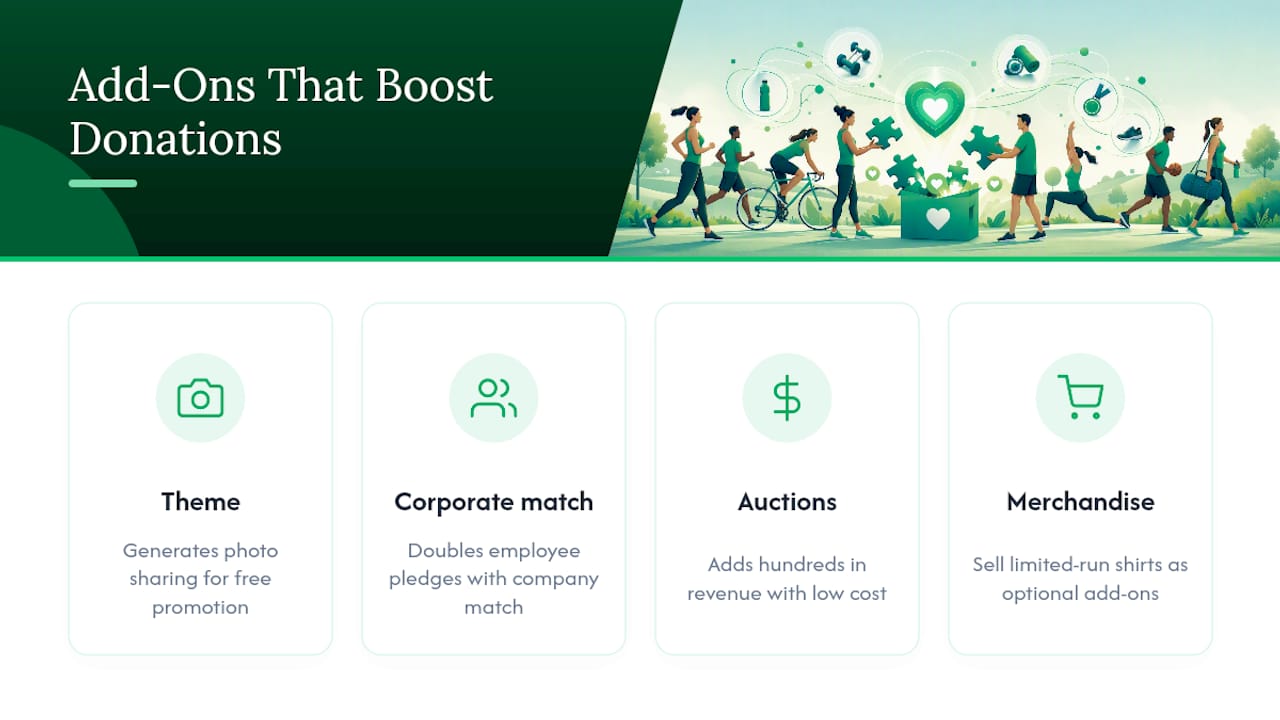 Themes and Add-Ons That Push Donations Higher — overview diagram