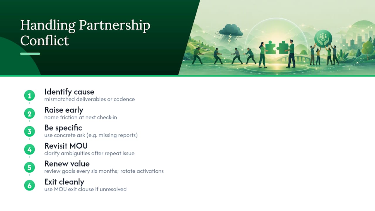 How Do You Handle Conflict Without Losing the Partnership? — overview diagram