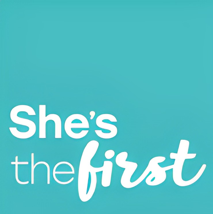 shes the first logo